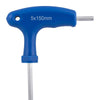 Topgear inbussl. 7 dlg. t-handle blister