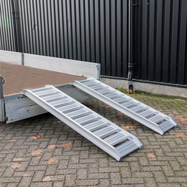 Oprijplank set 185cm 1800 kg.