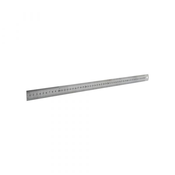 Liniaal 50 cm. rvs