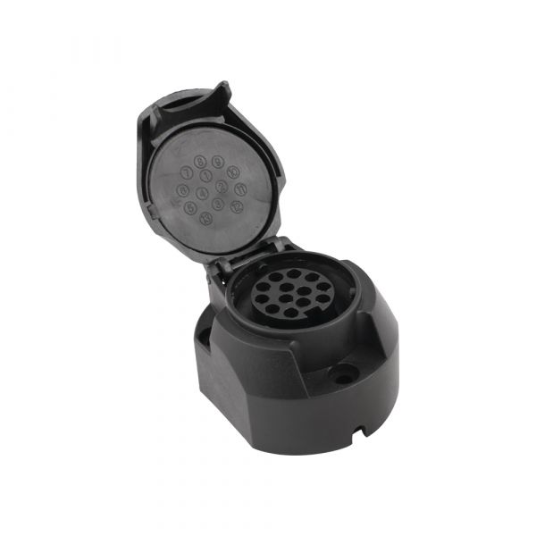 Trailergear 13-polige stekkerdoos plastic