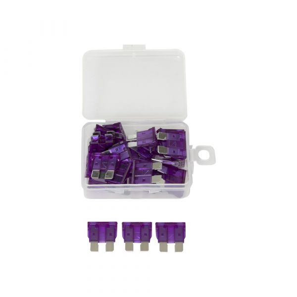 Steekzekering 3 ampere paars