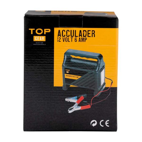 Ac Acculader 12 volt, 6 ampère