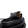 Trailergear verlichtingsset + magneet led 7,5 m. 7-polig