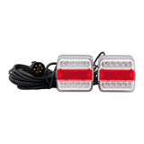 Trailergear verlichtingsset + magneet led 12 m. 7-polig - afbeelding 2