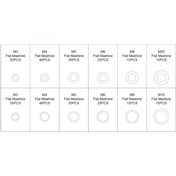 Topgear ringen assortiment 350 delig*
