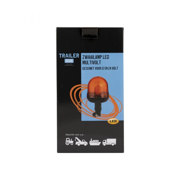 Trailergear zwaailamp led multivolt