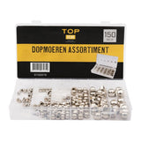 Topgear dopmoeren assortiment 150 delig - afbeelding 1