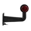 Trailergear breedtelamp pendellamp haaks 12-24v led rechts