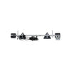 Trailergear verlichtingsbalk instelbaar led 7,5m 7-polig