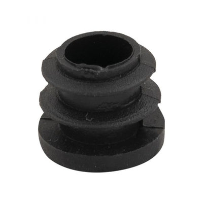 Insteekdop rond 16 mm. platte kop