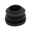 Insteekdop rond 19 mm. platte kop
