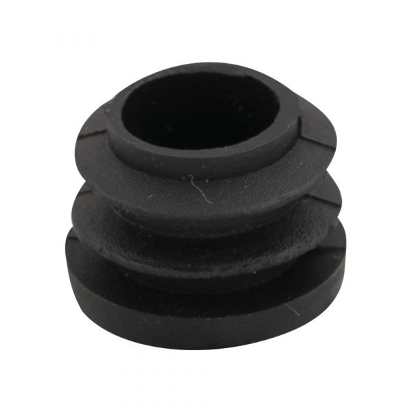 Insteekdop rond 19 mm. platte kop