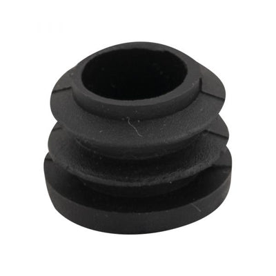 Insteekdop rond 19 mm. platte kop