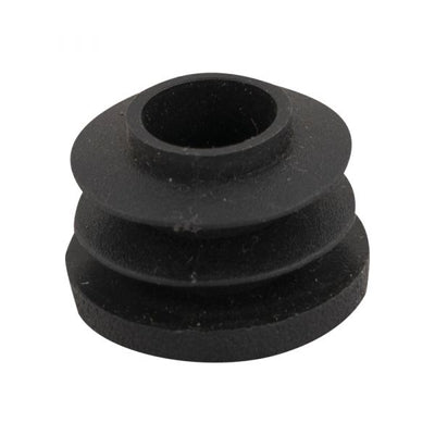 Insteekdop rond 20 mm. platte kop
