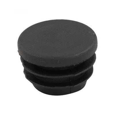 Insteekdop rond 22 mm. platte kop