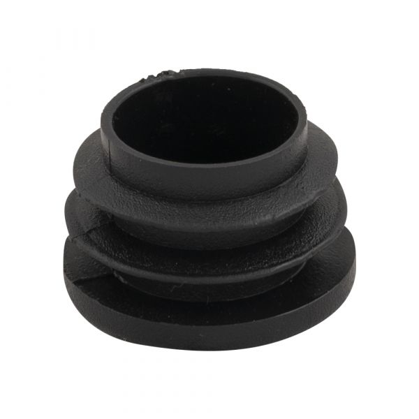 Insteekdop rond 25 mm. platte kop