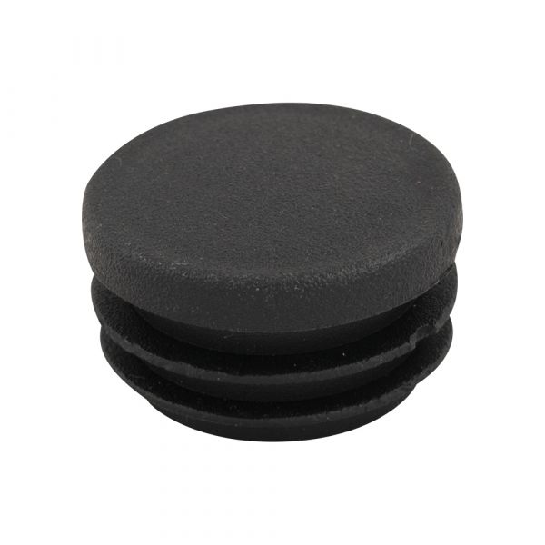 Insteekdop rond 30 mm. platte kop