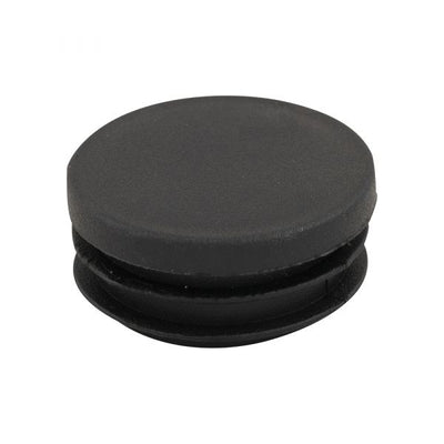Insteekdop rond 40 mm. platte kop