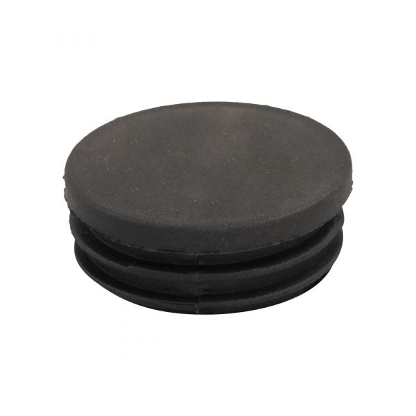 Insteekdop rond 45 mm. platte kop *