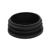 Insteekdop rond 45 mm. platte kop *