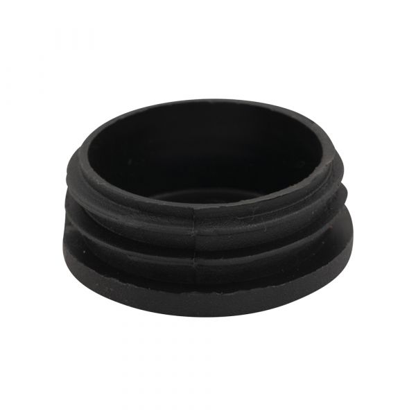 Insteekdop rond 45 mm. platte kop *