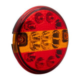 Trailergear achterlicht 140 mm. led plat - afbeelding 1