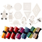 Https: www.cchobby.nl groepsset-figuren-met-borduurgaren-afm-8-17-cm-diverse-kleuren-1-set - afbeelding 1