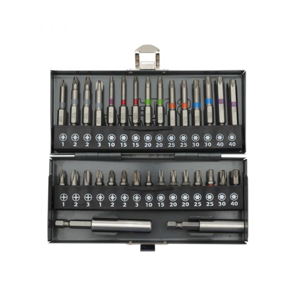 Dynaplus bitset prof 32-delig dyna kleurbandjes metalen verpakking - 8938.00.00700