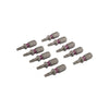 Schroefbit 25 mm tx-10 roze 10x