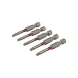 Schroefbit 50 mm tx-15 rood 5x - afbeelding 1
