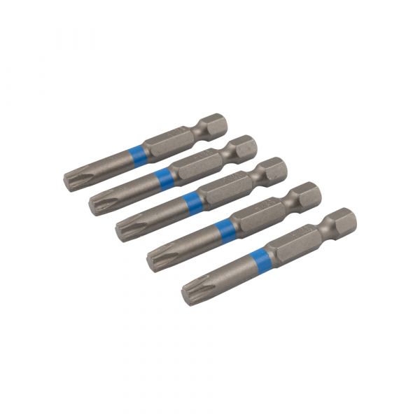 Schroefbit 50 mm tx-30 blauw 5x