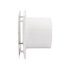 Ventilator 125 mm Silent met timer. vochtsensor wit