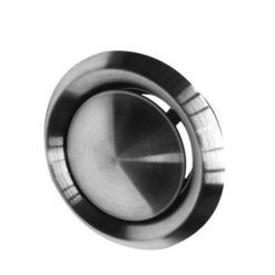 Luchtventiel rvs ø 100 mm