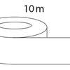 Afdichtingstape 10 meter pvc wit
