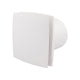 Ventilator 100 mm silent met timer. vochtsensor - wit