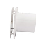 Ventilator 100 mm silent met timer. vochtsensor - wit - afbeelding 2