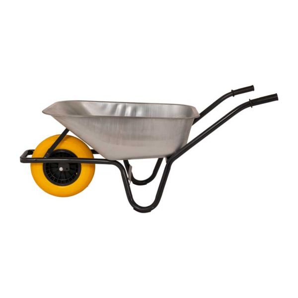 Kruiwagen gegalv bak anti-lek 85 liter
