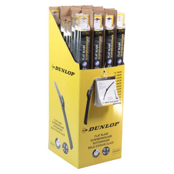 Display ruitenwissers dunlop