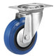 Tarsus zwenkwiel 100 mm. blauw