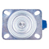 Tarsus zwenkwiel 100 mm. blauw