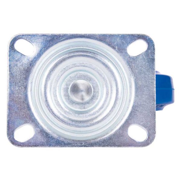 Tarsus zwenkwiel 100 mm. blauw