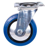 Tarsus zwenkwiel 125 mm. blauw - afbeelding 2