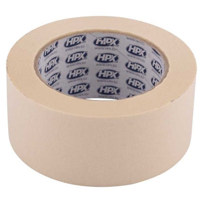 Hpx producten afplakband masking tape 60 c cremewit 50mm x 50m