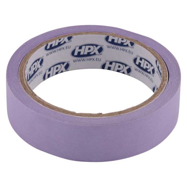 Hpx producten afplakband safe remove paars 25mm 25m