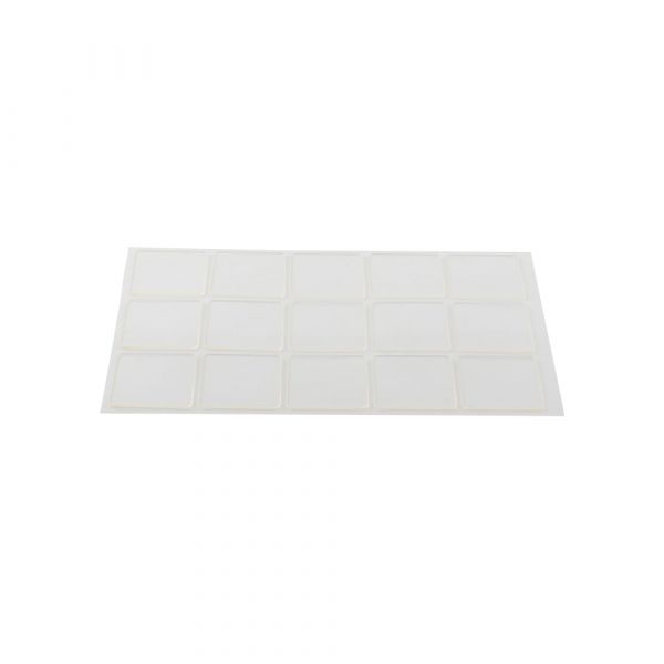 Hpx producten dubbelz verwijderbare transp pads 15 stuks 25mm x 25mm tr