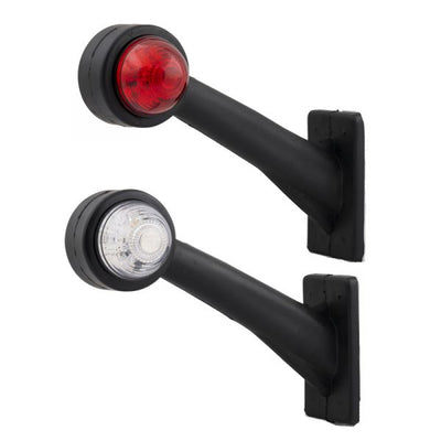 Trailergear breedtelamp pendellamp 16 cm. set l+r