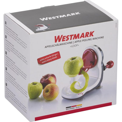 Westmark appelschilmachine, kunststof roestvrij staal, loop, wit donkergrijs rood, 97082260