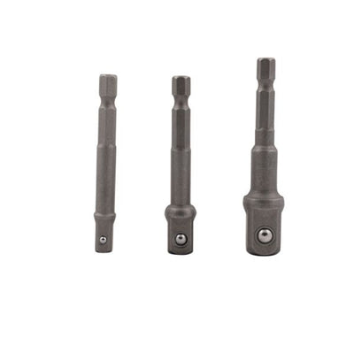 Topgear bit adapter voor doppen 1 4 3 8 en 1 2