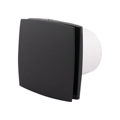 Ac ventilator 100 mm silent timer vochtsensor blk edition