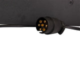 Verlichtingsbalk zwart 0.75 m.7-polig - afbeelding 4